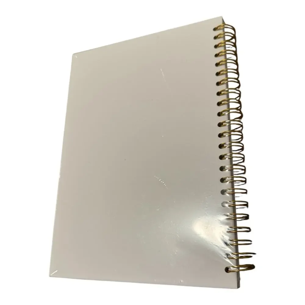 5.5x8.3 Spiral Notebook 164 Pages Xmas Dog It’s Not Dog Hair Golden Retriever